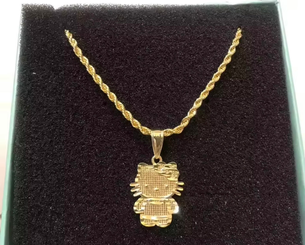 HK diamond cut necklace